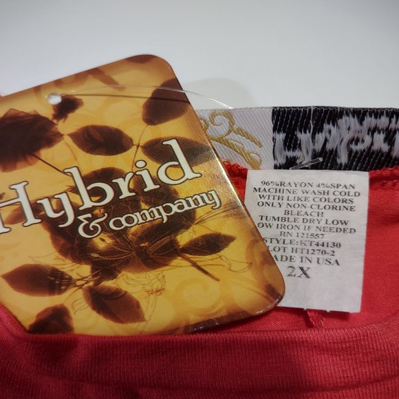 NWT Women's Super Comfy Boat Neck Dolman Dress Tunic Blouse Top Shirt Coral 2X - Picture 5 of 9